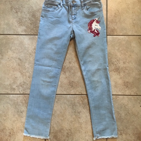 unicorn jeans for girls